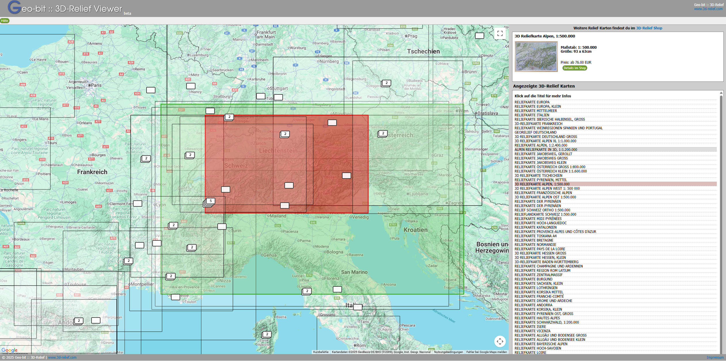 Kartennavigator Kartennavigator