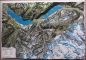 Preview: Raised relief map Bernese Oberland