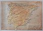 Preview: Relief map of all Ways of St. James Iberian Peninsula