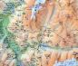 Preview: Raised relief map Massif des Ecrins