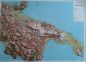 Preview: Raised relief map Puglia et Basilicata