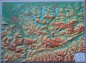 Preview: Raised Relief Map Salzkammergut