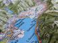 Preview: 3D raised relief map of Ticino, Lake Maggiore and Lake Como