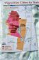 Preview: Raised relief map Vignobles de Bourgogne