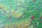 Preview: Raised relief map Austria, small