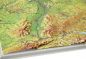 Preview: raised relief map germany detail