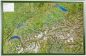 Preview: Raised relief map Switzerland aerial 1:500.000