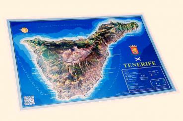 Reliefkarte Teneriffa