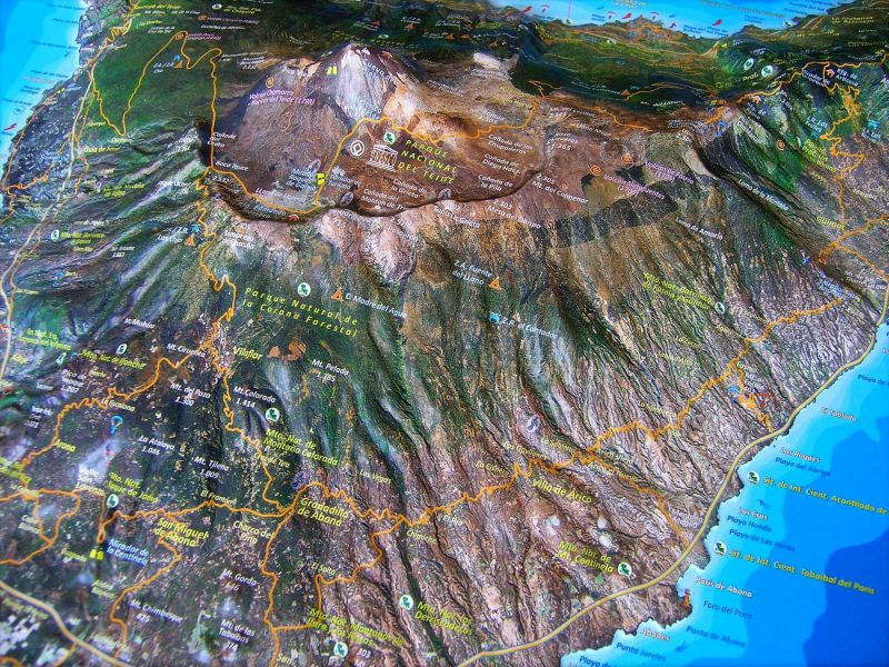 Relief de Tenerife