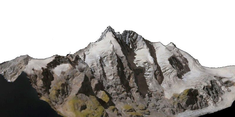 Mountain  model Großglockner 1:10.000
