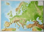 Raised Relief Map Europe