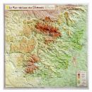 Raised relief map_Cevennes